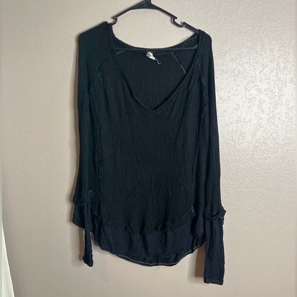 We The Free Tops - We The Free Waffle Slouchy Shirt
